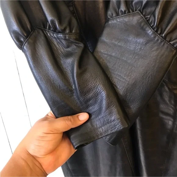 VTG Michael Hoban For North Beach Leather Dress - Picture 6 of 15